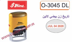 تاریخ زن با جای مطلب بیضی shiny O-3045 D